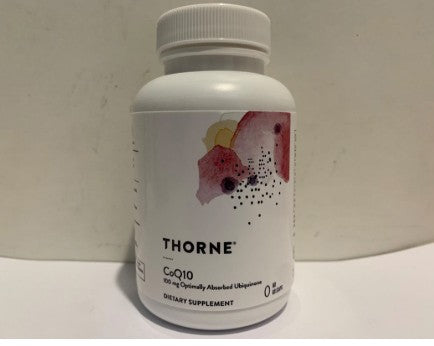 THORNE -CoQ10 -100mgGluten-Free Dietary Supplement Support for Heart Health 60 capsules