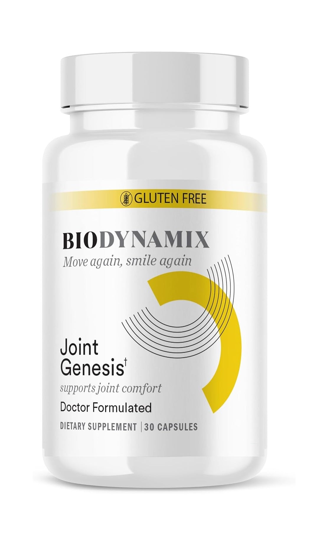 Joint Genesis - Joint Support Supplement - with Mobilee and Boswellia Serrata - for Comfortable, Flexible Joints - 30-Day Supply